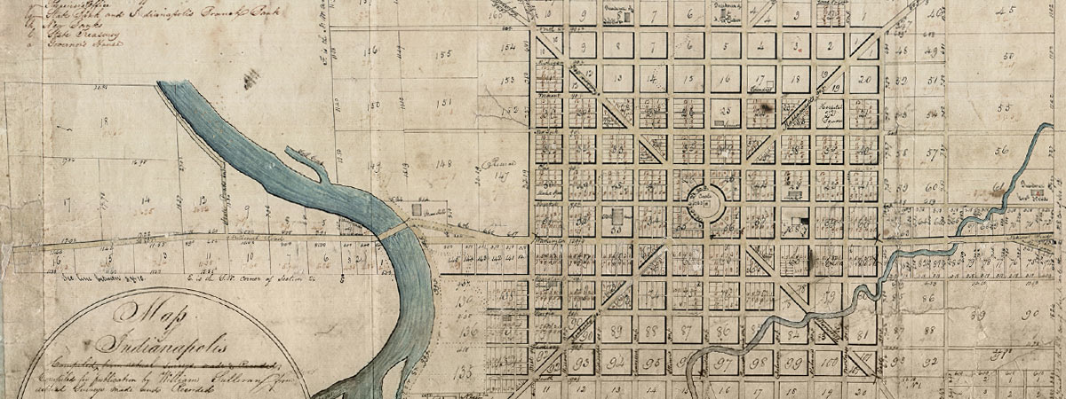 Original Plat of Indianapolis